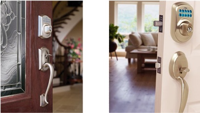 Residential outlet keyless entry