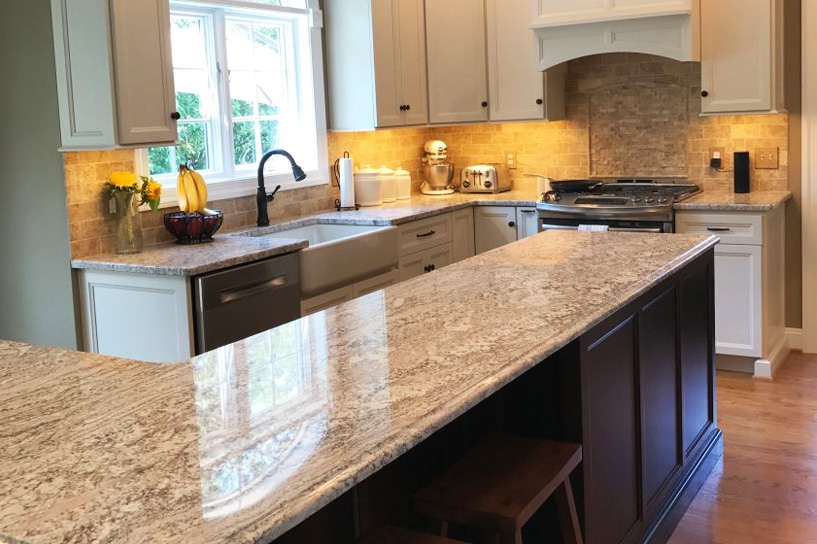 Remodeled Kitchen with Breakfast Bar