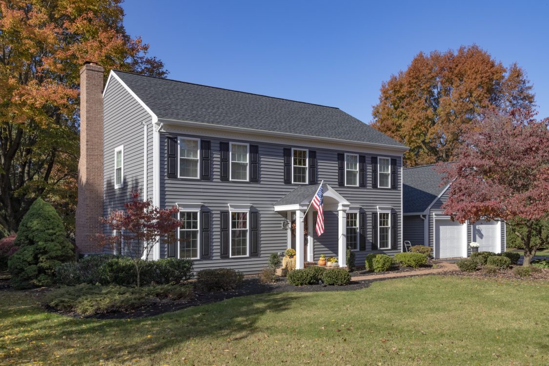 Lancaster Siding, Windows, Portico & Front Entry Door Choice Windows