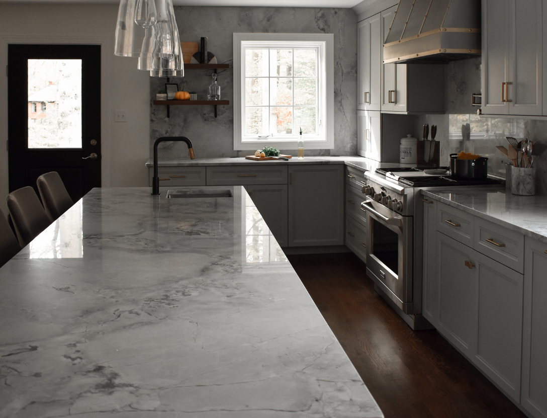 Trending Countertop Patterns for Kitchens & Bathrooms Home Inspo